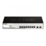 Komutatorius - Tinklo Komutatorius D-Link DGS-1210-10P/E 8-Port Gigabit PoE 78W