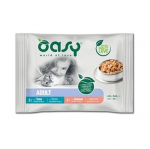 OASY Chunks in gravy Multipack Fish selection - &scaron;lapias kačių maistas - 4x85g