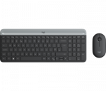 LOGITECH Slim Wireless Keyboard and Mouse Combo MK470 GRAPHITE / INT