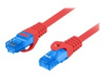 LANBERG patchcord cat.6A FTP LSZH CCA 0.5m red