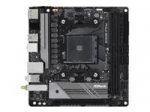ASRock B550M-ITX/AC | Processor family AMD | Processor socket AM4 | DDR4 | Supported hard disk drive interfaces SATA, M.2 | Number of SATA connectors 4