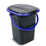 GreenBlue GB320BB juodos ir tamsiai mėlynos spalvos kelioninis tualetas