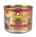 GRANATAPET Symphonie No.10 Wild boar and duck - &scaron;lapias kačių maistas - 200g