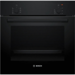 Bosch Oven | HBF010BA1 | 66 L | Electric | Manual | Knobs | Height 59.5 cm | Width 59.4 cm | Black