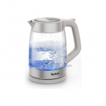 TEFAL Kettle | KI605B30 | 2200 W | Electric | 1.7 L | Glass | 360&deg; rotational base | Grey