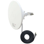 Tinklo Antena - 5G LTE CBRS 2x2 MIMO Lėk&scaron;tė 1.7-4.2GHz 2x 12dBi IP67