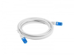 Lanberg | Patchcord Cat.6A S/FTP LSZH CCA Fluke Passed | PCF6A-10CC-0050-S | 0.5 m | Grey