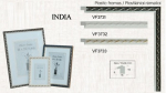 Rėmelis 10x15 plast VF3732 INDIA baltas | 15 mm