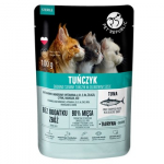 PET REPUBLIC Steril Smulkiai pjaustytas tunas padaže - drėgno kačių ėdalo - 100 g