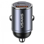 Car Charger 30W 1xUSB+ 1xUSB-C Fast Charge C38