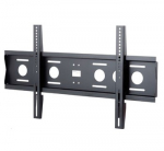 EDBAK Wall mount | Lateral adjustment of the screen once mounted on the wall plate | 50-86 " | Maximum weight (capacity) 80 kg | Black