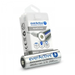 everActive EV18500-21M 18500 3.7 V Li-ion Battery 2100 mAh with PCM Protection Circuit Precharged up to max. 30% Pack of 1