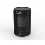 Mill FH1500BLACK | Ceramic fan heater | 1500 W | Suitable for rooms up to 22 m&sup2; | Black