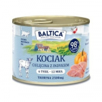BALTICA Smaki region&oacute;w Kitten Veal with turkey - &scaron;lapias kačių maistas - 185g