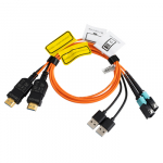 AV Ilgintuvas - LINDY MPO &Scaron;viesolaidinis HDMI 8K60 48Gbps USB Maitinimas 100 m