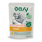 OASY Chunks in gravy Light in Fat Chicken - &scaron;lapias kačių maistas - 85g