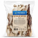 PETMEX triu&scaron;io ausys su kailiu - skanėstas &scaron;uniui - 1kg