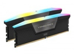 CORSAIR VENGEANCE RGB 32GB 2x16GB DDR5 5600MHz DIMM Unbuffered 40-40-40-77 XMP 3.0 Black Heatspreader RGB LED 1.25V