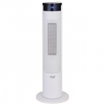 Adler | Tower Fan Heater with Humidifier | AD 7730 | Ceramic | 2200 W | Number of power levels 2 | Suitable for rooms up to 25 m&sup2; | White