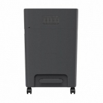 HP PRO SHREDDER 10MC smulkintuvas, mikro pjaustymas, P-5, 10 kortelių, 20 l, tamsiai pilkas