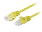 PATCHCORD KAT.5E UTP 1M Ż&Oacute;ŁTY FLUKE PASSED LANBERG 10-PACK