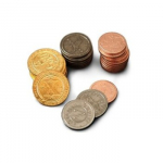 Metal Medieval Coins Set (50 vnt.)