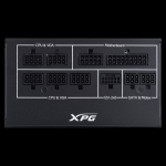 XPG COREREACTOR II VE 850W maitinimo blokas 24-pin ATX ATX Juoda
