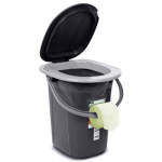 Ne&scaron;iojamasis tualetas kelioninis kibiras wc 19l greenblue gb320 ag