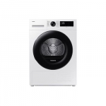 Samsung Dryer DV90DG52A0AELE, white, SpaceMax, Higiene care, 9kg, A+++, heat pump
