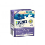 BOZITA Purely Pat&eacute; Duoprotein Junior Chicken and turkey - drėgnas ėdalas &scaron;unims - 370g
