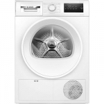 Bosch Dryer machine with heat pump | WTH85V0MSN | Energy efficiency class E | Front loading | 8 kg | LED | Depth 61 cm | White