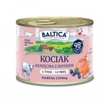 BALTICA Smaki region&oacute;w Kitten Lamb with turkey - &scaron;lapias kačių maistas - 185g