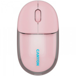 CANYON mouse OnClick 24 BT/ Wireless Transparent/Pink