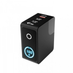 Charger 100W Intelligent Multiport USB 2xUSB-C 1xUSB-A LCD 150 cm