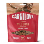 CARNILOVE Crunchy Wild boar with rosehips - skanėstas &scaron;uniui - 200g