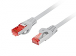 LANBERG Patchcord cat.6 FTP LSZH CU 10m grey Fluke passed