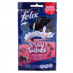 FELIX Play Tubes Turkey, Ham - sausas kačių ėdalas - 50 g