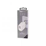 Travel Charger 17W 2xUSB-A By Musthavz White