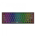 MARVO KG955 Shogo 63 RGB Laidinė žaidimų klaviatūra | USB-C | Juoda, 60%