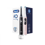 Oral-B Electric Toothbrush | iO6 DuoPack | Rechargeable | For adults | Number of brush heads included 2 | Number of teeth brushing modes 5 | Black/Pink