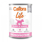 CALIBRA Dog Life Puppy and Junior Chicken and rice - drėgnas ėdalas &scaron;unims - 400g