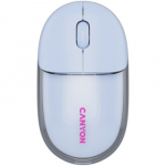 CANYON mouse OnClick 24 BT/ Wireless Transparent/Blue