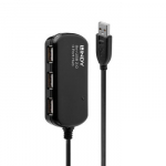 USB Hub - LINDY USB 2.0 Aktyvus Prailginimas Pro Hub 8 m 4-Port USB 2.0 60 m 480Mbps Galia