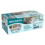 BOZITA gabalėliai padaže Mega Box - drėgnas pa&scaron;aras katėms - 48x85g