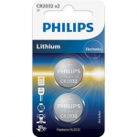 PHILIPS CR2032P2/01B Batteries PHILIPS Litium CR2032 Blister Of 2 pcs.