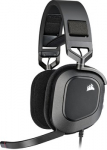 Corsair HS80 RGB USB laidinės ausis uždengiančios žaidimų ausinės su mikforonu ir Dolby Surround Sound Audio - Carbon
