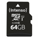 MEMORY MICRO SDXC 64GB UHS-I/W/ADAPTER 3423490 INTENSO