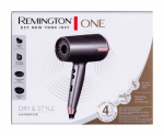 Remington | Hair dryer | D6077 | 2000 W | Number of temperature settings 3 | Ionic function | Diffuser nozzle | Grey