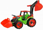 Tractor with excavator bucket 107 cm