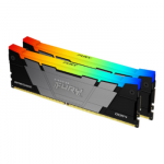 Kingston KF442C19RB2AK2/16 16GB 4266MT/s DDR4 CL19 DIMM (Kit of 2) FURY Renegade RGB | Kingston